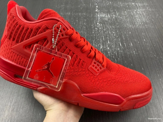 One Kick 4 Red AQ3559-600 Retro Flyknit Jordan 0802